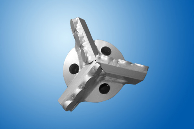 Ф94三翼刮刀钻头